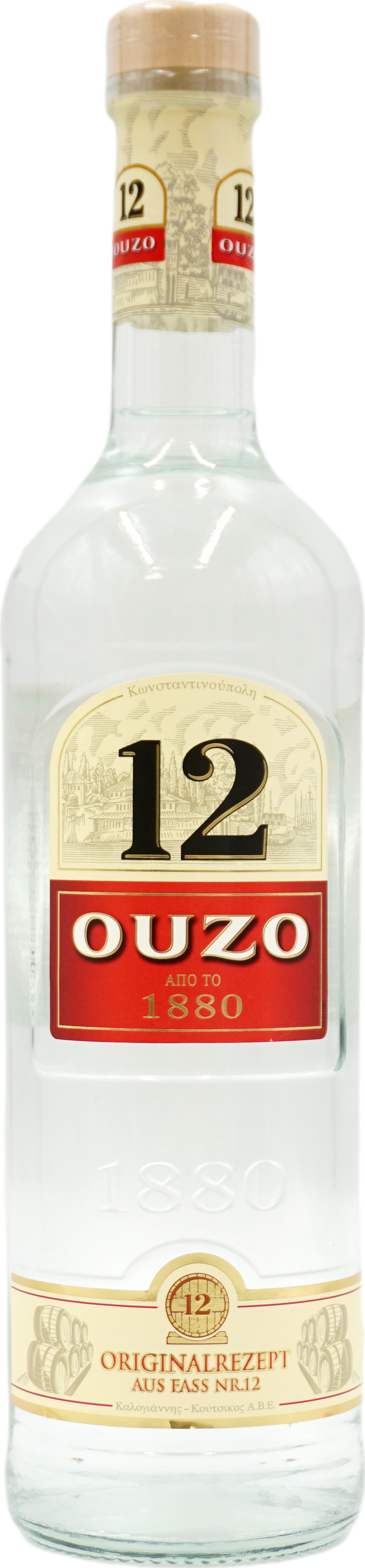 Ouzo 12 38% online liefern jetzt Getränke-Service bestellen lassen! & | KACHOURI