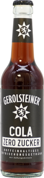 Gerolsteiner Cola Zero Zucker